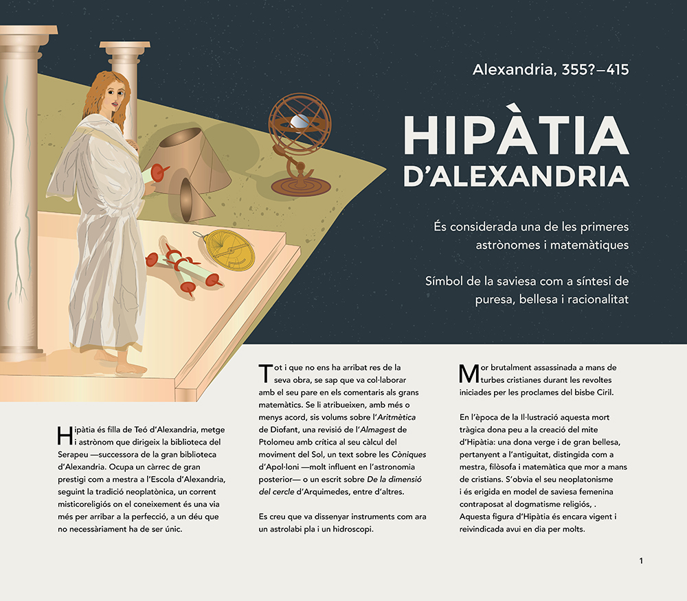 Exposició "Dones i Física" de l'ICCUB