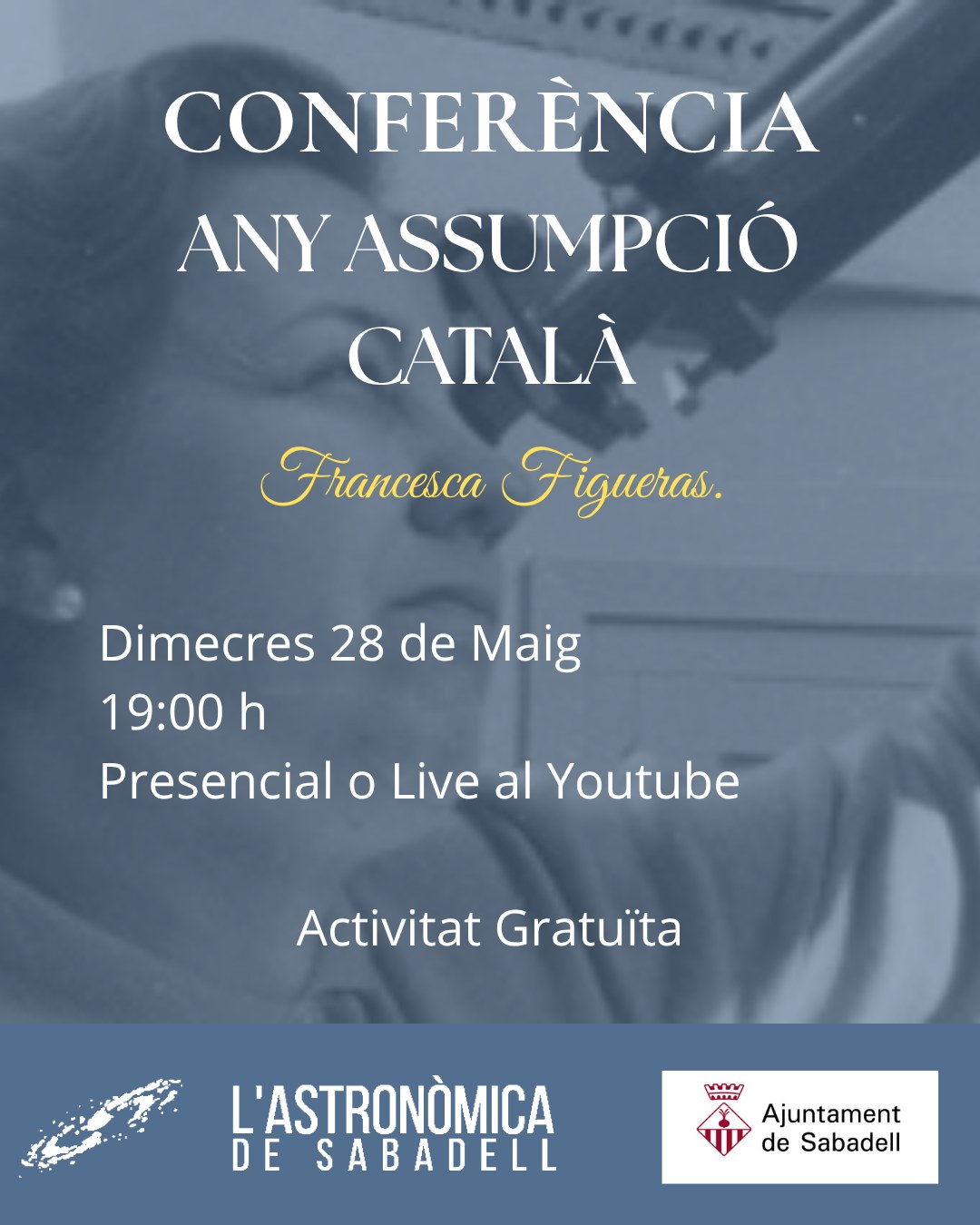 Cartell Conferència Any Assumpció Català