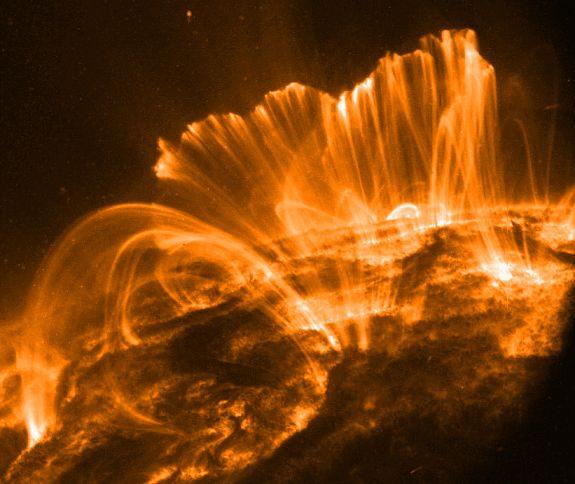 Solar storm