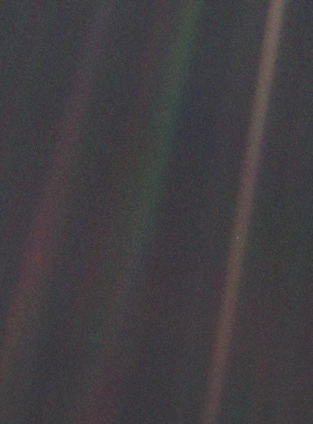 Pale blue dot