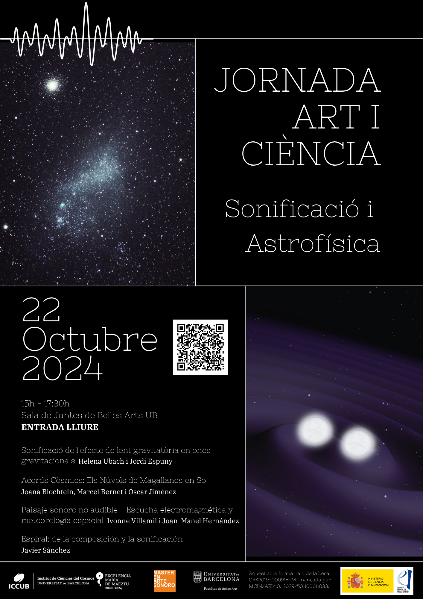 Cartell Jornada Art i Ciència