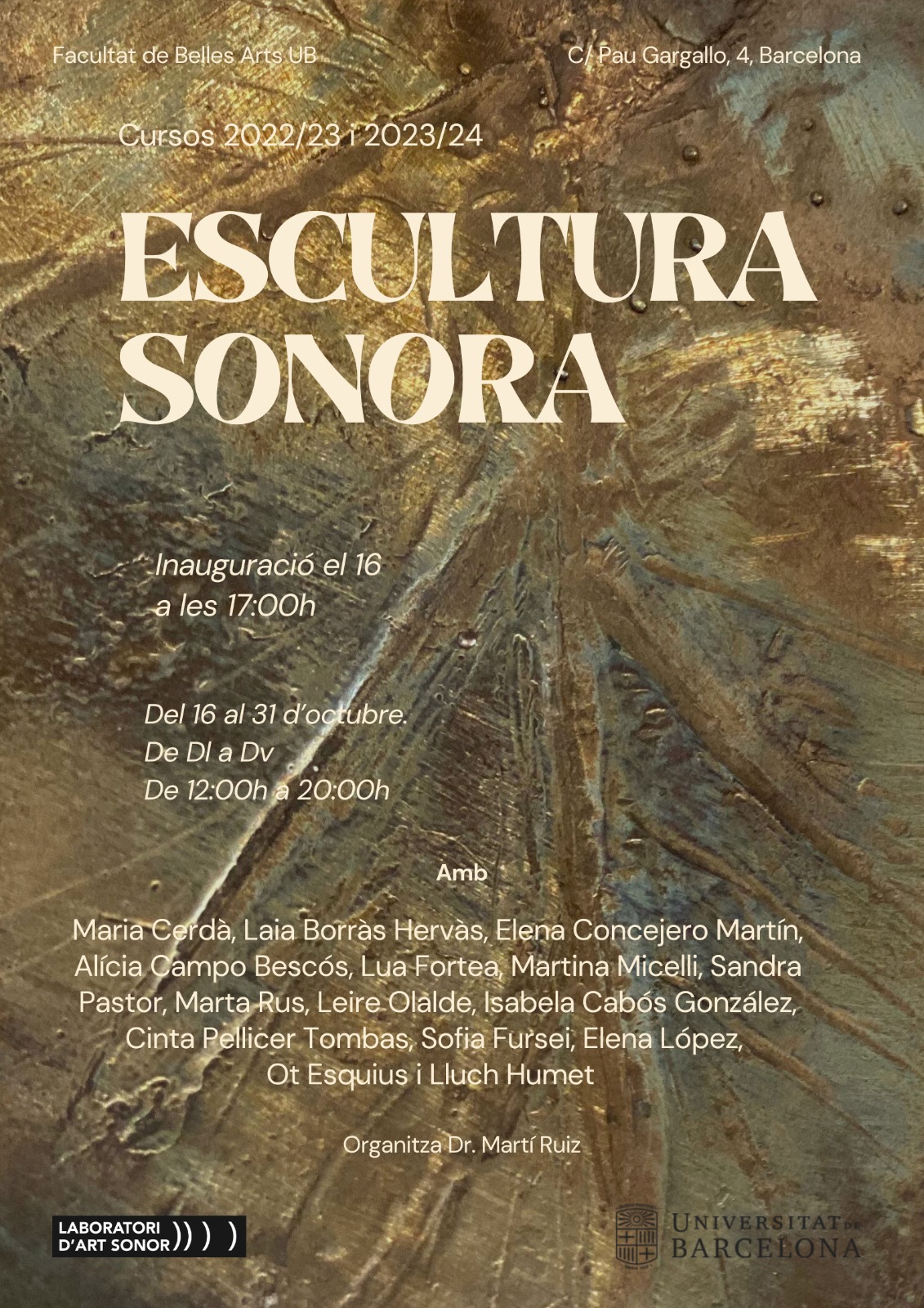 Exposició Escultura Sonora