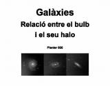 Galàxies: Relació entre el bulb i el seu halo