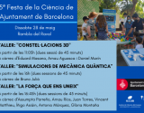 15ª Festa de la Ciència de l'Ajuntament de Barcelona