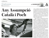 Article sobre l'Any Assumpció Català al dominical Segre
