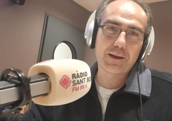 Josep Manel Carrasco a Ràdio Sant Boi