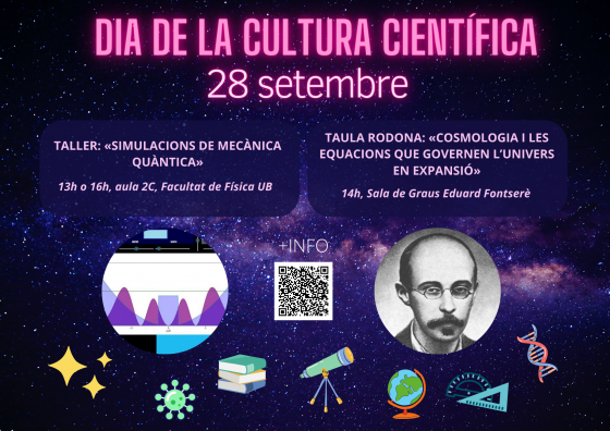 L’ICCUB celebra el Dia de la Cultura Científica 2022