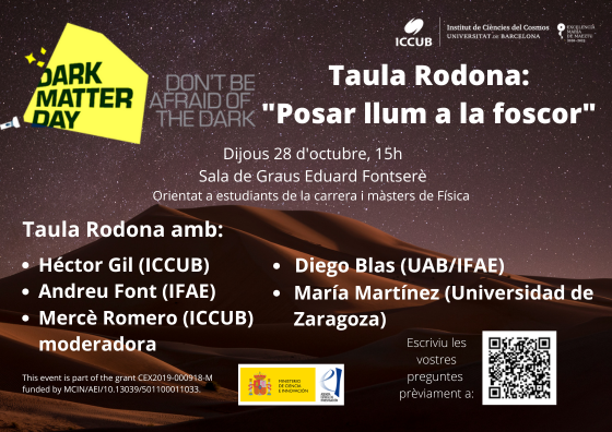 Dia de la Matèria Fosca 2021