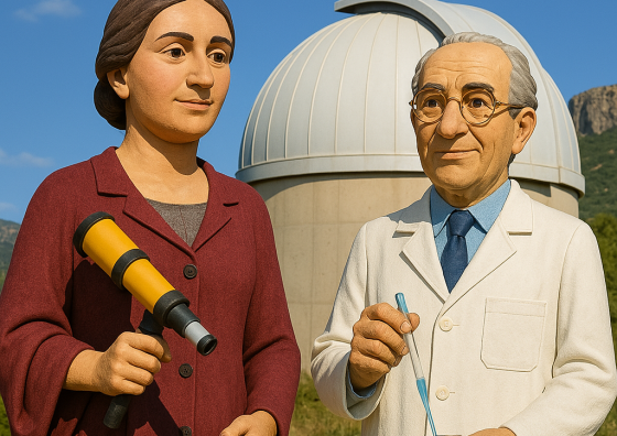 Gegantons al Parc Astronòmic del Montsec