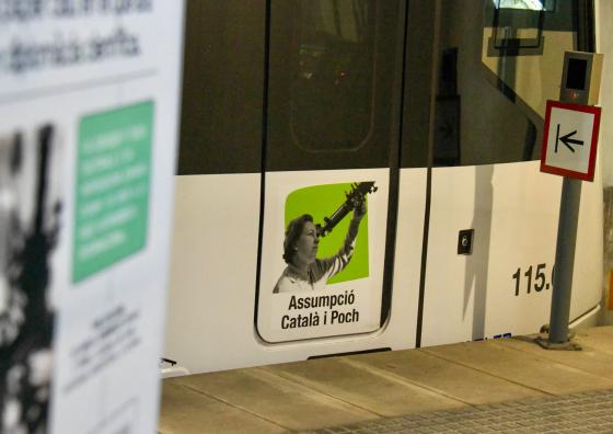 Batejat un tren de Ferrocarrils amb el nom d’Assumpció Català i Poch, la primera professora astrònoma de l’Estat